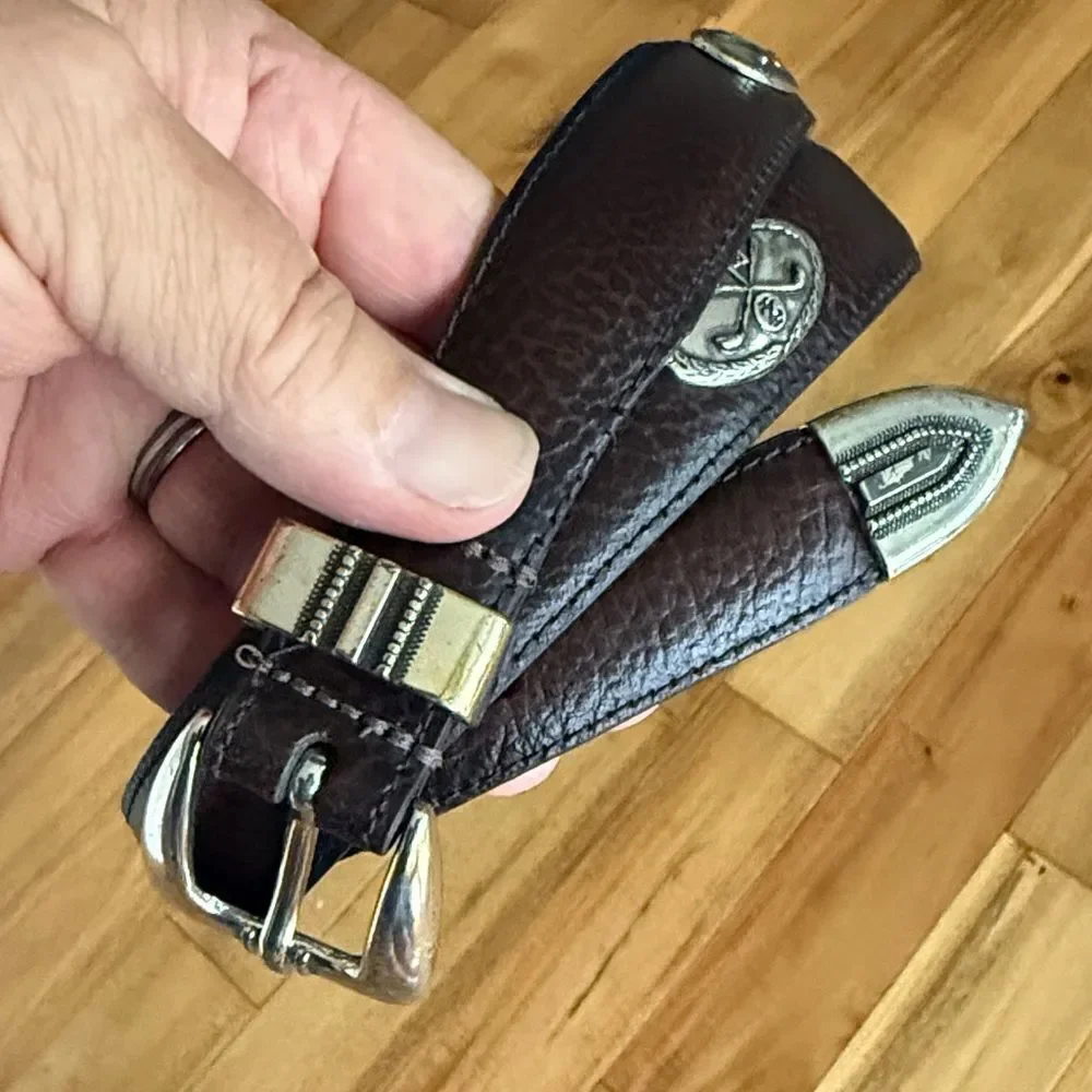 Argentinian leather belt